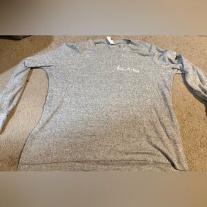 Burn Boot Camp sweater with sparkle